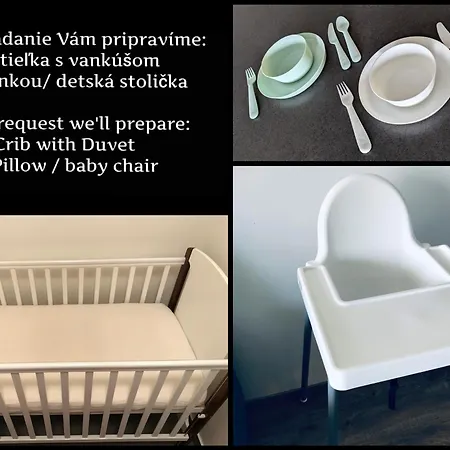 E1 Luxury Oldtown - 2x Parking, Foodstore, Pcscreen, Netflix, Unlimited Music, Crib, Babychair, Fastwifi, Aircon Košice