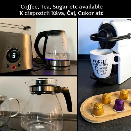 E1 Luxury Oldtown - 2x Parking, Foodstore, Pcscreen, Netflix, Unlimited Music, Crib, Babychair, Fastwifi, Aircon Košice