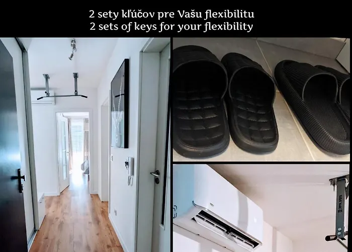Apartmán E1 Luxury Oldtown - 2x Parking, Foodstore, Pcscreen, Netflix, Unlimited Music, Crib, Babychair, Fastwifi, Aircon